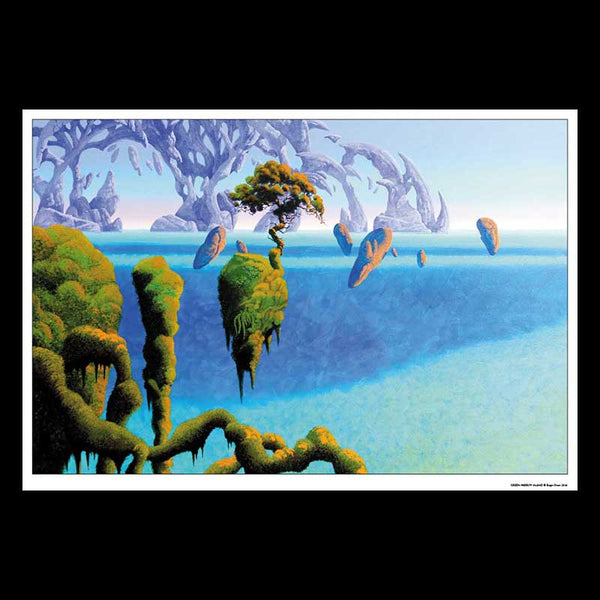 GREEN PARROT ISLAND POSTER (59X86CM)